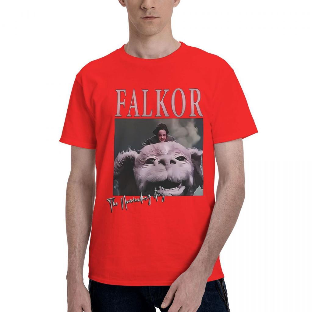 Neverending Story Falkor 100 Cotton Casual Breathable Confortable Anime Mens Clothing Deals Funny Gift