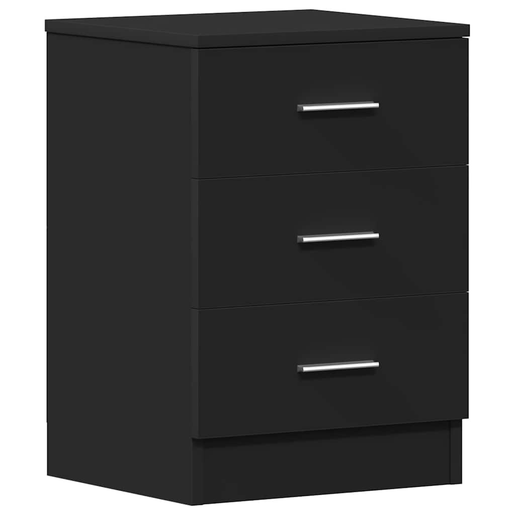 Minimalistisches Schlafzimmer Nachttischset, Mit 3 Schubladen Zur Aufbewahrung, Minimalistischer Schubladenschrank, 38x35x56 Cm