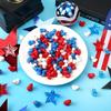 100 Pc Patriotic Mini Ducks Resin Duck Red White Blue Tiny Ducks Figures Bulk For Independence Day Memorial Day Home Party Decor
