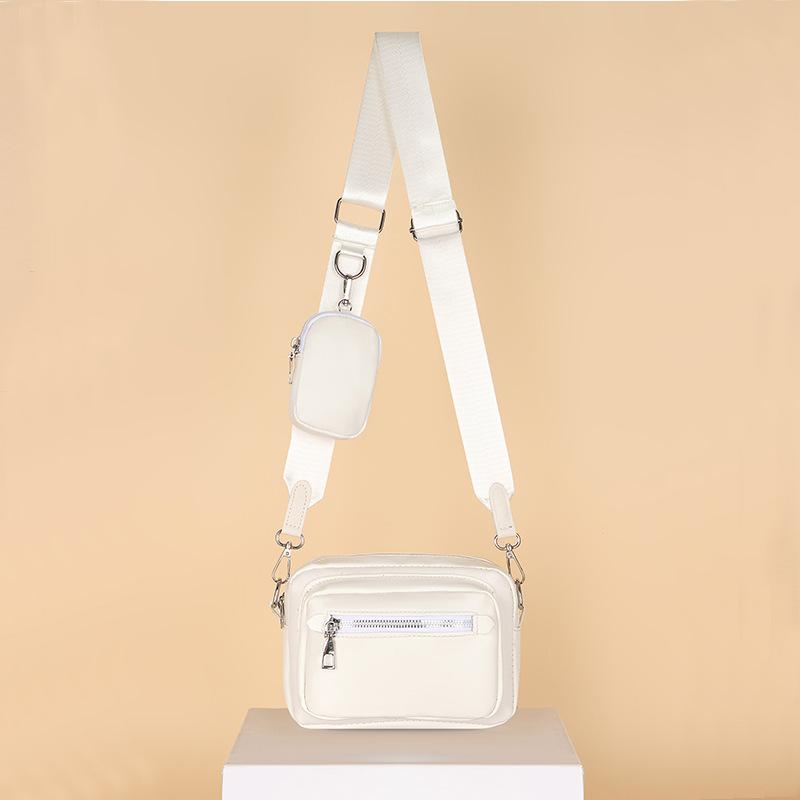 

Новая женская сумка простая повседневная на плечо модная сумка-мессенджер в стиле ретро среднего размера сумка для мамы мягкая кожаная текстура белый