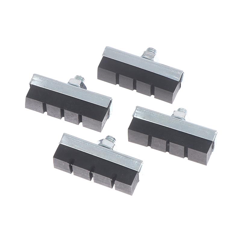 4Pcs Vintage Bike Bremsklötze Für Klassische Fahrrad Radfahren Sattel V-Bremsbeläge