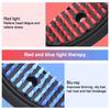 Anti Hair Loss Scalp Care Electric Massage Comb Red And Blue Light Therapy Scalp Vibration Massage Brush Hair Growth Massager