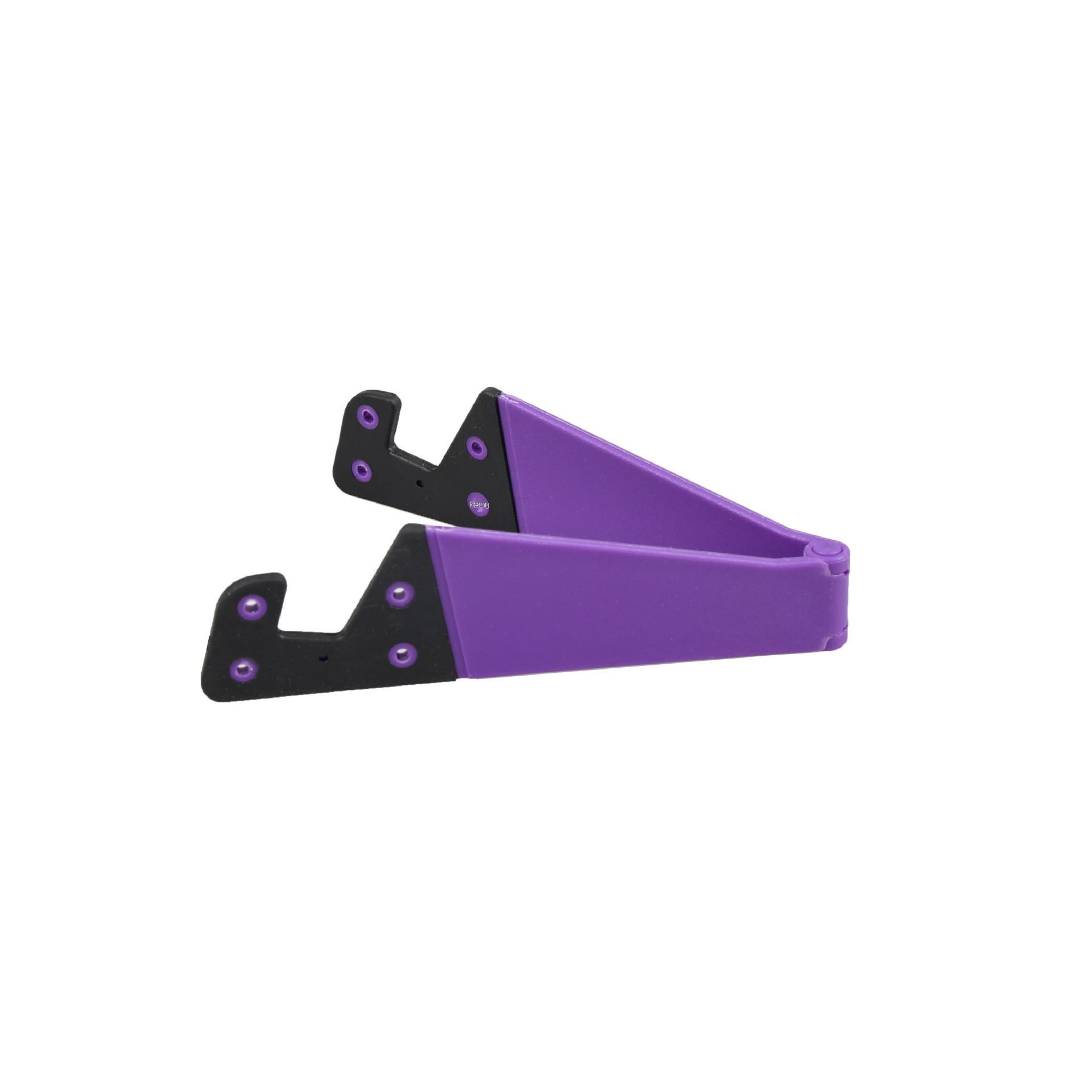 Colorful Foldable V-shaped Desktop Phone Stand фиолетовый