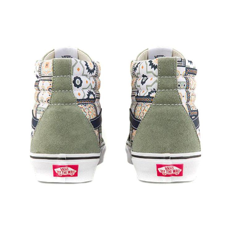 Vans Sk8 Hi Reissue Morocccan Tile Dark Khaki VN0A4BV8688