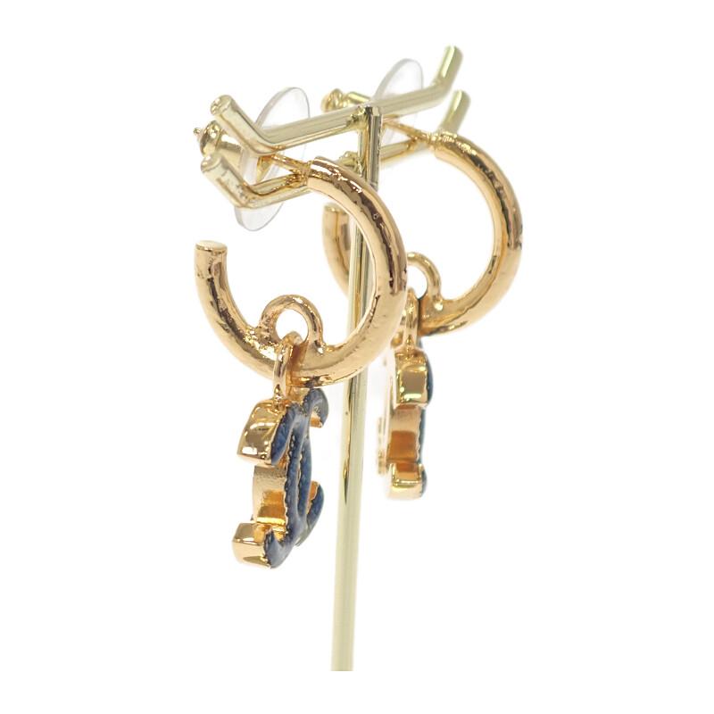 Chanel ABC741 Pierce metal dourado Mulher