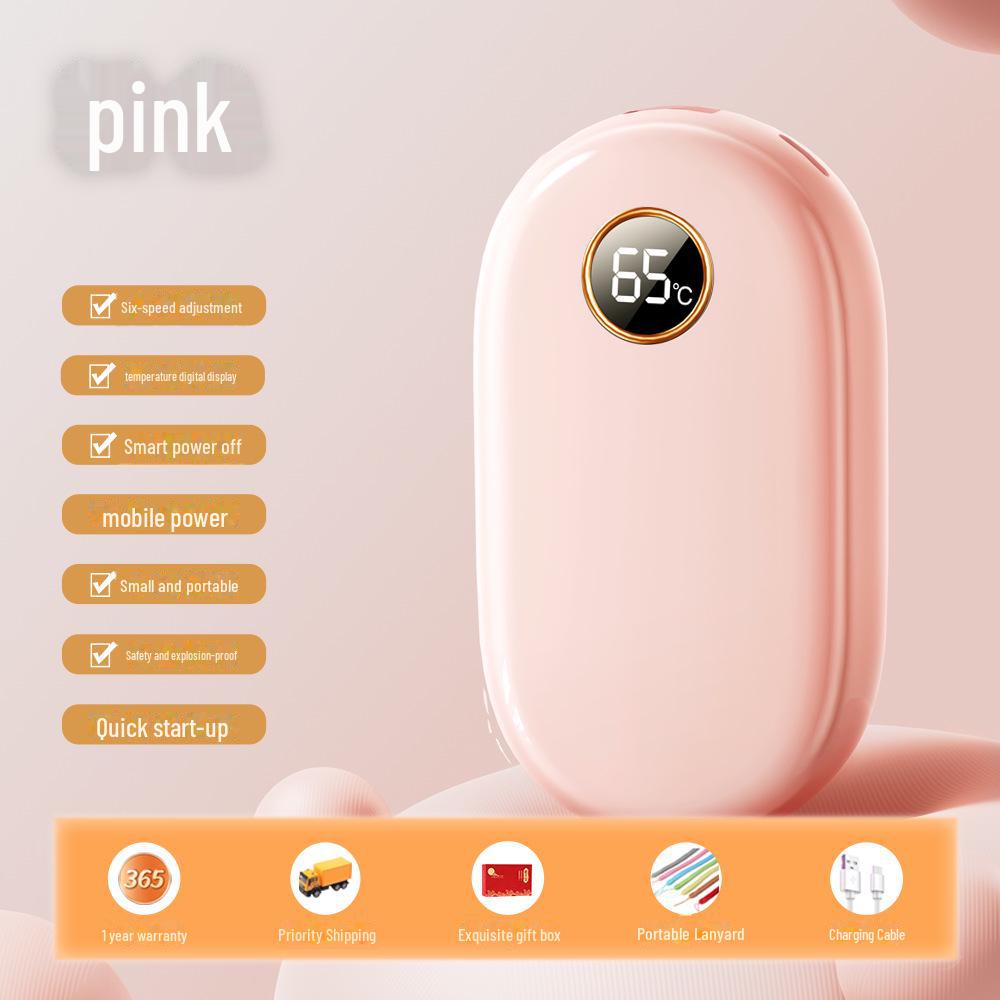 

2024 Магнитная разделяемая мини-грелка для рук и павербанк комбо