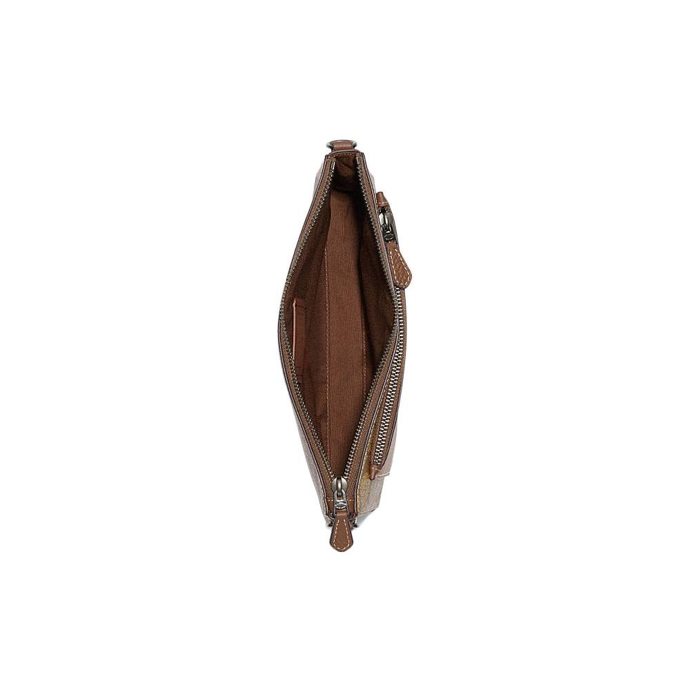 Coach Holden 25 Classic Monogram Zip Closure Pvc And Leather Shoulder Crossbody Bag Women Bags Brown CG997-QBVFY