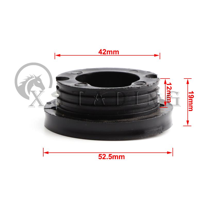Pocket Bike Air Filter with Connector for 47cc 49cc 2-Stroke Engine Carb Carburetor Mini Quad ATV Dirt Bike MiniMoto Go Kart Qua Air Filters 7