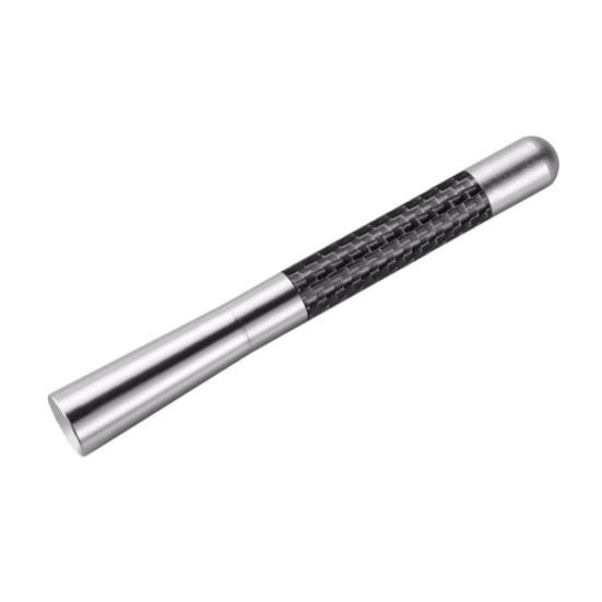 

Универсальная автомобильная антенна из углеродного сплава 12 см, алюминиевое радиоволокно, FM-антенна серебряный