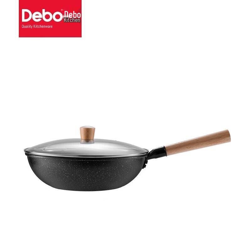 Depot DEP-679 Gourat Non-stick Iron Wok 32cm