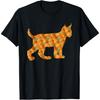 Caracal Fantasia Fácil de Halloween Gato Gatinho Roupa DIY Presente Camiseta(1)