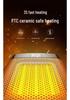 Smart Digital Desktop Heater with High Power Quick Heating & Temperature Control