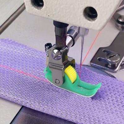 Ayarlanabilir Dikiş Makinesi Baskı Ayağı Değiştirilebilir Geniş Aralık Tek İğne Silindir Baskı Ayağı Kilit Dikiş Dikiş Aksesuarları