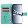For Xiaomi Poco M8 5G/Redmi Note 15 5G (Global)/15 4G (Global) PU Leather Cases Flower Pattern Wallet Stand Phone Cover with Strap