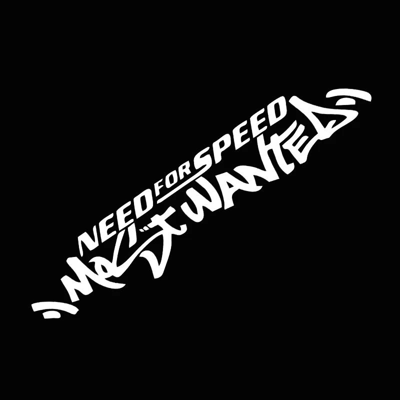 30x6CM Lustig Weiß Need for Speed Scratch Auto Auto Windschutzscheibenaufkleber Vinylaufkleber Universal Fenster Autotür Autozubehör