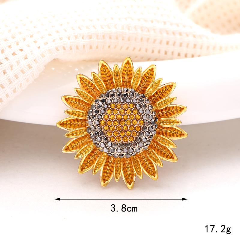 Yilian Leichter Luxus Diamant Kristall Sonnenblume DIY Schmuck Handyhülle Zubehör