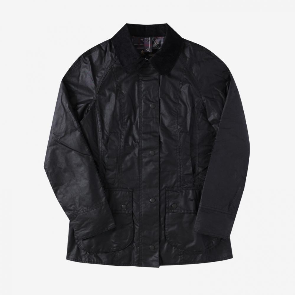 Barbour Veste Beadnell Cirée Femme S 6oz Lwx0667 Bk11