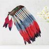 Unique Indian Style Feather Headpiece Cultural Event Headdress for Fashionable Individuals and Event Participants