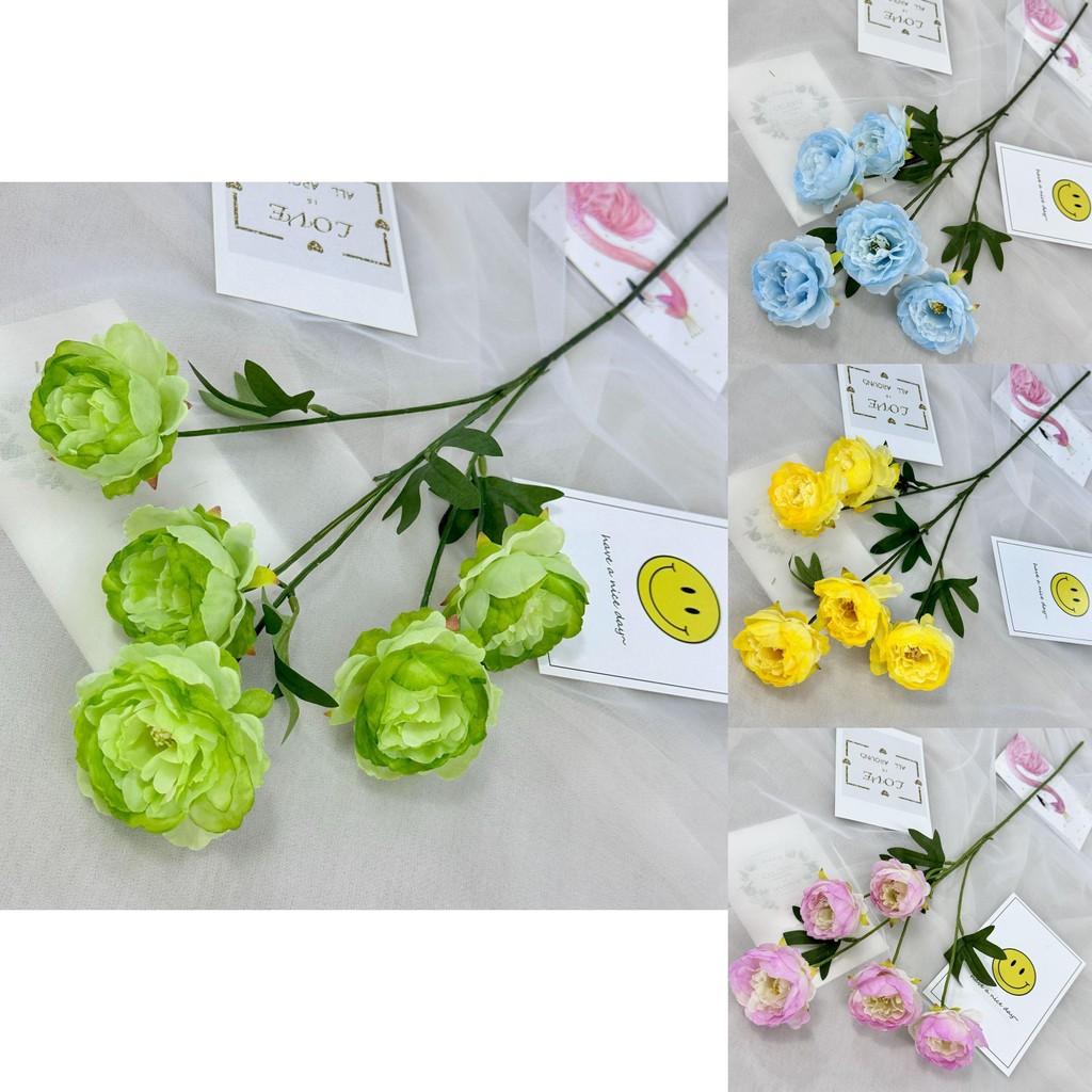 Ouyang Yang Peony Simulated Flower 12 Color Options For Wedding Decorations And Studio Photography
