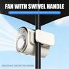 Hanging Neck Electric Cooling Fan USB Rechargeable High-speed Fan Portable High-quality Adjustable Fan For Outdoor Gadgets