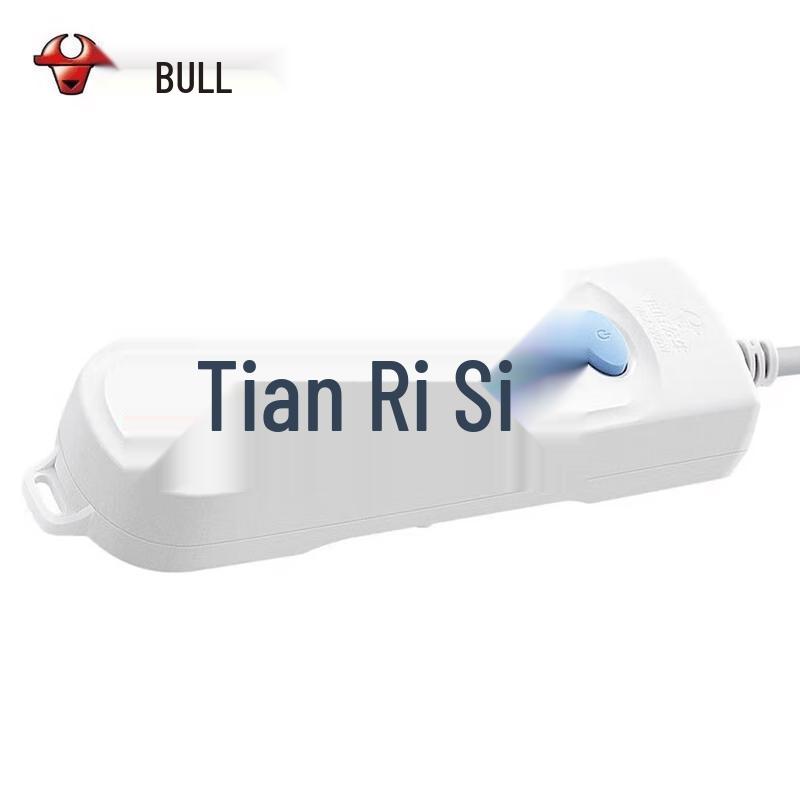 Bull GN-606 3-Outlet Power Strip with Master Switch