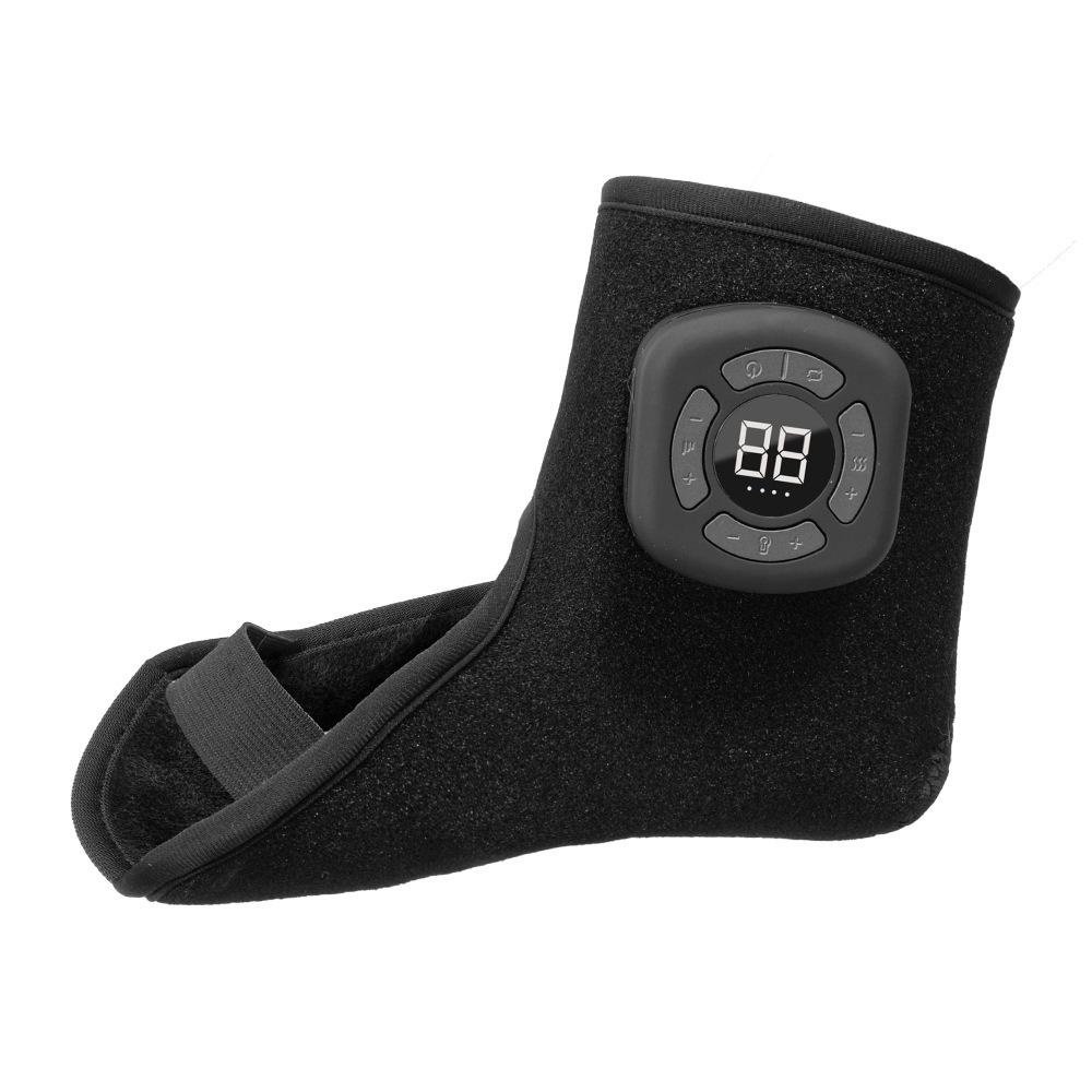 

Wireless Electric Vibration Foot and Ankle Massager with Heat and Air Compression Airbag чорний