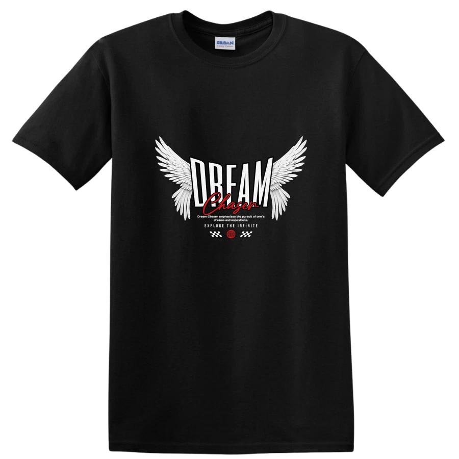 Dream Chaser Wings Graphic T Shirt for Inspiration and Motivation Tee S