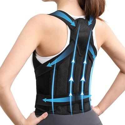 Yousheng Back Brace Posture Corrector Adjustable Support Improved Posture Unisex Correction Belt for Pain Relief