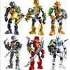 Set da 6 pezzi Hero Factory 2.0 Star Soldier Breez/Surge/Stormer/Evo/Nex/Furno Robot Figure Mattoncini Modello Giocattoli per Bambini Regali