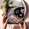 6pcs DIY Rhinestone Diamond Art Mosaic Postcards Diamond Art Greeting Cards Creative Birthday & Thanksgiving Card Kit