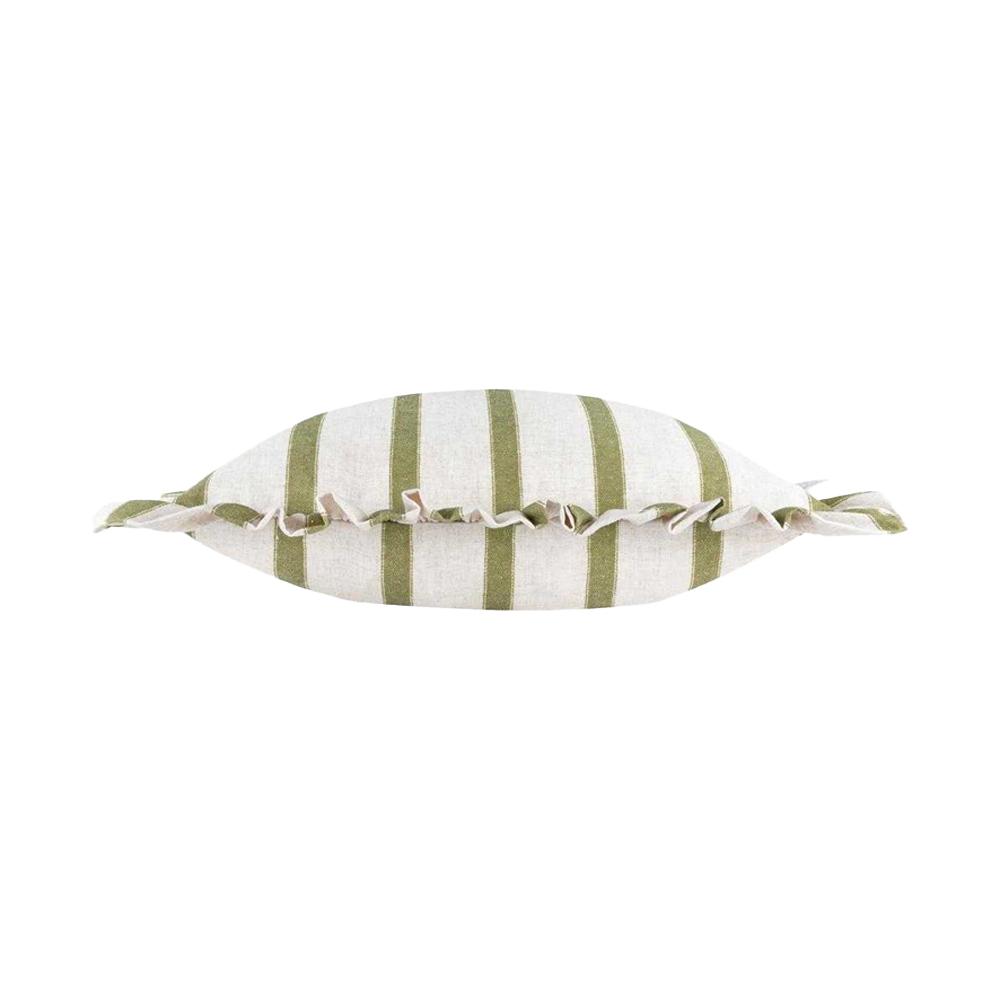 Wylder Connie Ruffles Striped Cushion Cover