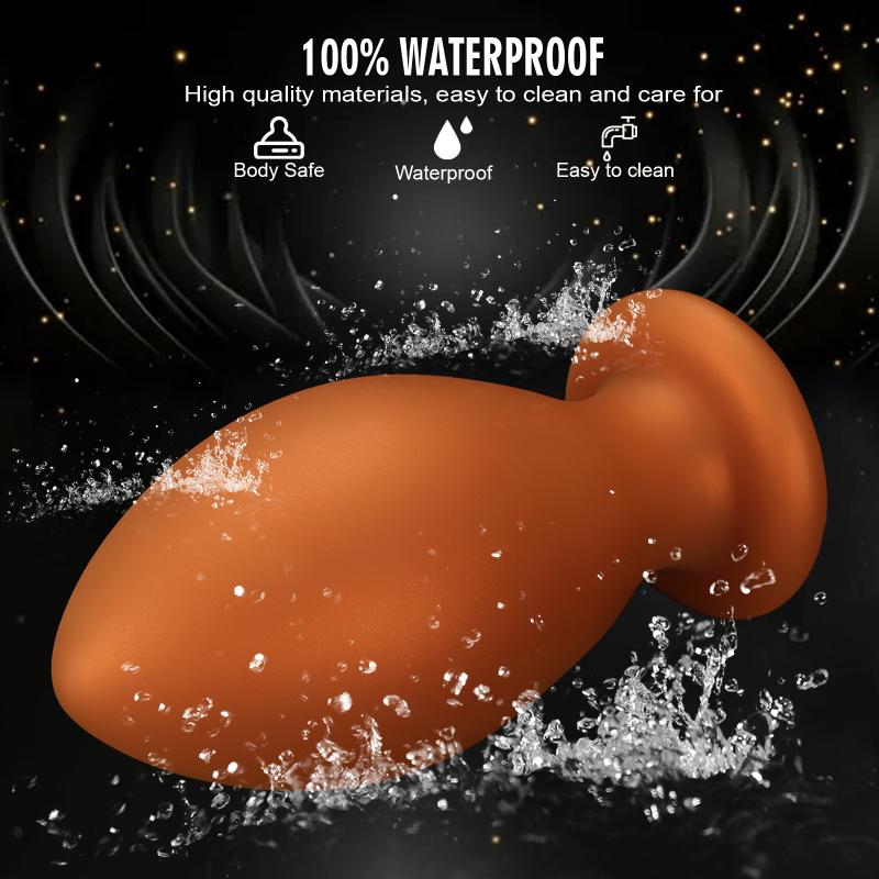 Dragon Egg Anal Plug Huge Anal Plug Smooth Silicone Butt Plug Prostate Sex Toy For Women/Men Dilatador Anal Beads S,M,L,Xl,Xxl
