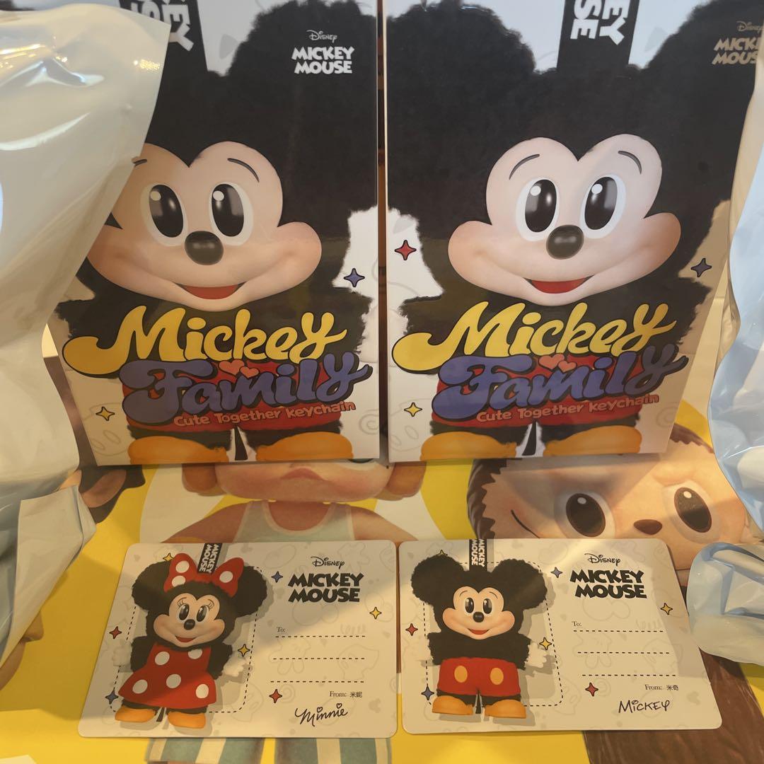 

[Б/У] Отправка сегодня Pop Mart Семейство Микки Микки Минни POP MART