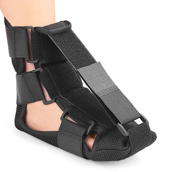 Attelle de nuit pour fasciite plantaire, rembourrage en éponge réglable, soutien de la voûte plantaire pour femmes et hommes, bottes extensibles, soulagement de la tendinite, attelle pour pied tombant pendant le sommeil