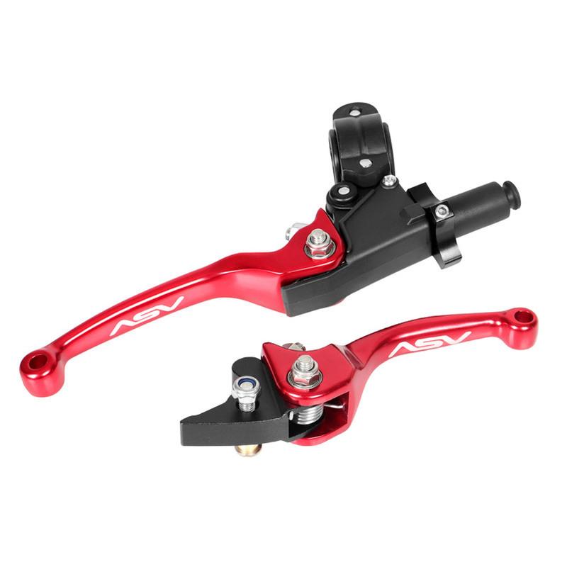 Universal Motocross Pit Dirt Bike CNC Aluminium ASV Brake Clutch Levers Handle For Honda Triumph Yamaha Suzuki Benelli Ducati