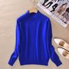 Women's Half-High Collar Spring/Autumn Knit Sweater Pullover