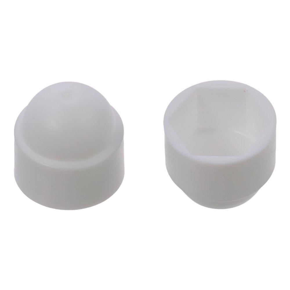 50pcs 13mm Plastic Dome Bolt M8*13*15mm M8 Screw Cover Head Protection Cap Covers