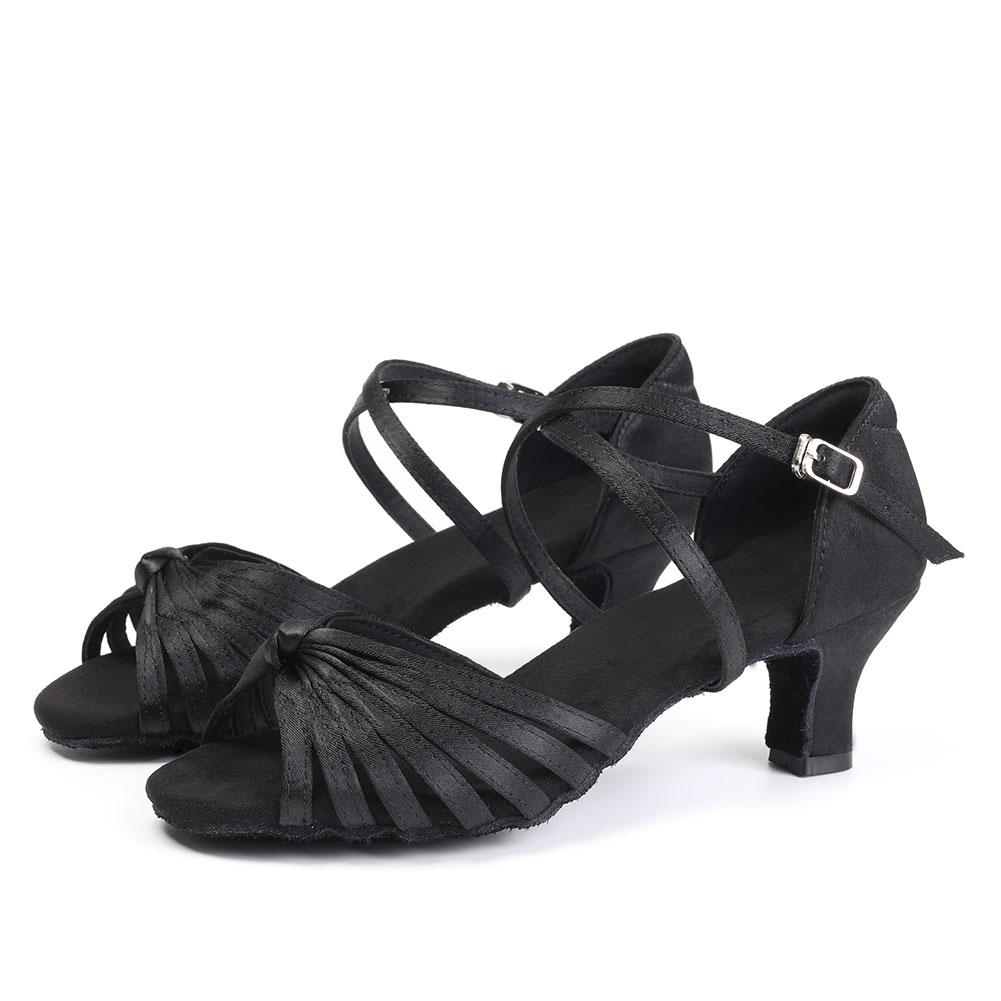 Pantofi de dans latino profesionisti pentru femei Salsa Pantofi de dans pentru interior Toc mijlociu 5cm