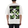 Off-White Back Logo Printing Short Sleeve White Men's OMAA120S22JER0020155