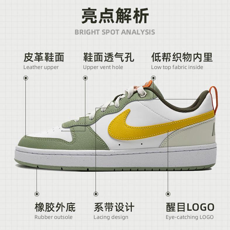 Nike Court Borough Low "Ready, Play!" FV3648-171