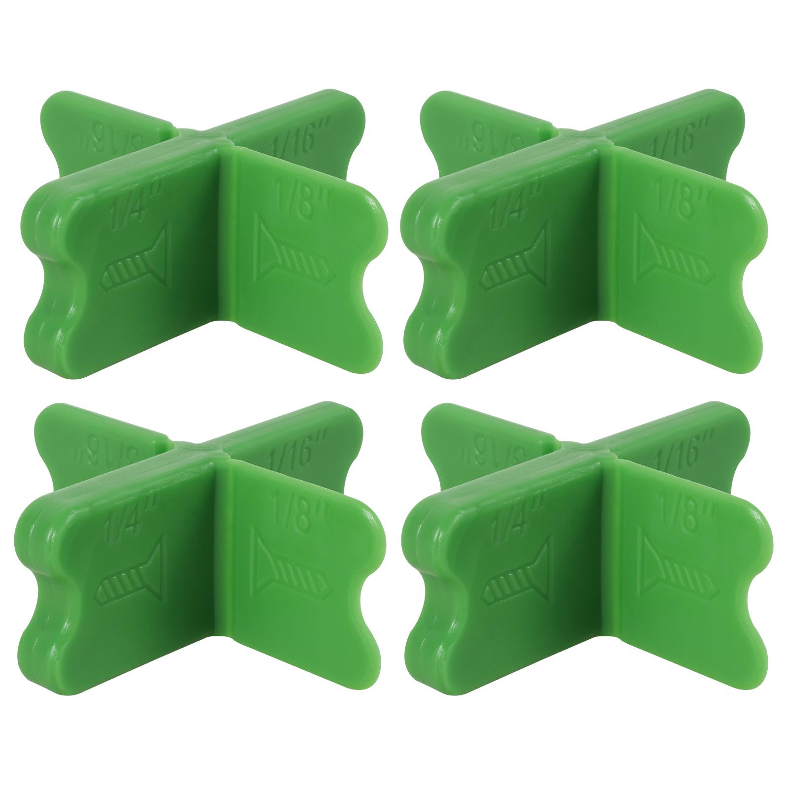 

8/4 шт. Инструмент для установки зазоров настила АБС 4 толщины Прокладки для досок настила 1/16 , 1/8 , 3/16 , 1/4 для композитного настила, обработанного под давлением