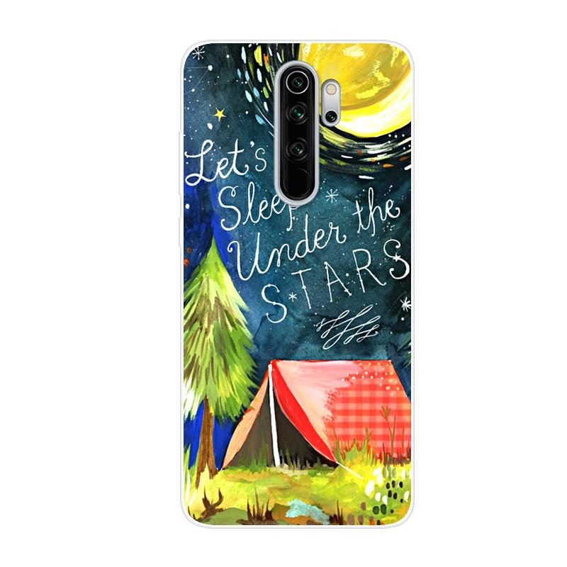 For Xiaomi Redmi Note 8 Pro Case Phone Cover Soft Silicone Back Case For Xiaomi Redmi Note8 Pro Note8 8Pro Shockproof Cover