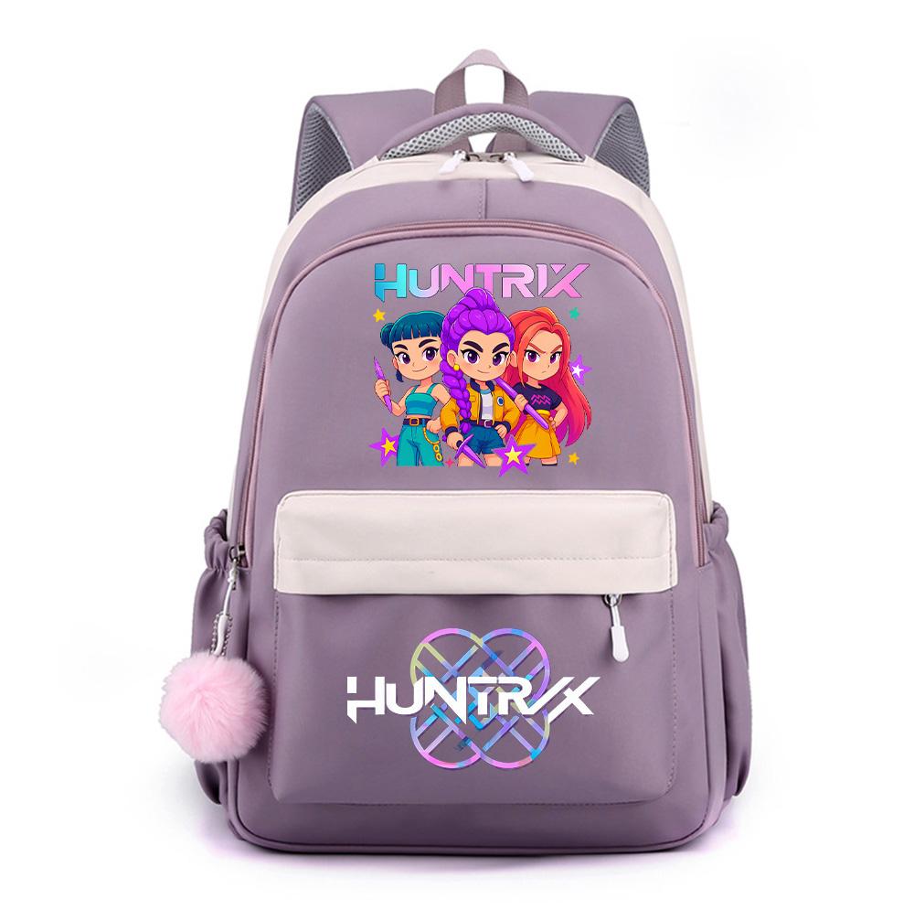 Niedlicher Anime K-Pop bedruckter Rucksack mit großer Kapazität für Teenager, Studentin, Student, Schulranzen, Büchertasche, Kindergeschenk, Damen, wasserdichte Reisetasche, Mochila