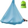 GiGant Aerial Yoga Exclusive 5m X Hammock Single Aerial Yoga Exercise Aero Yoga 2.8m Anti-Gravity (Aqua Blue)