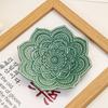 Delicate Floral Mandala Jewelry Tray | For Earrings, Necklaces, Bracelets, Home Decor, Holiday Gifts