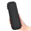 Black Hard Shell Pencil Case Holder Protective Carrying Box Bag Storage Container Supplies Stationery