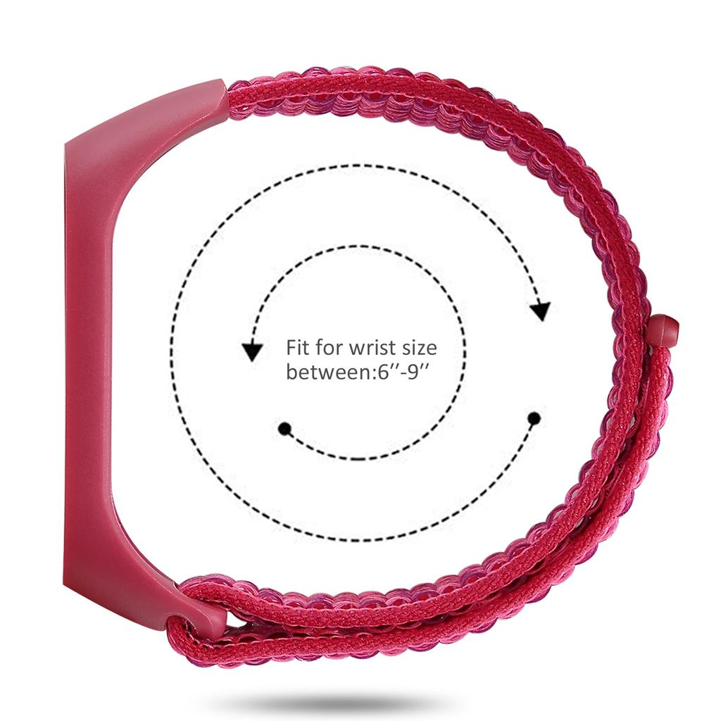 Nylon Loop for Mi Band 9 8 10 Bracelet SmartWatch Wristband Correa Replacement sport pulsera watchband xiaomi Miband9 NFC Strap
