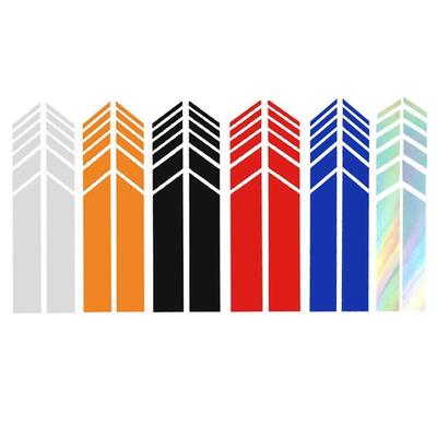 Saki&Masa Car Mirror Sticker Reflective Stripe Car Mirror Decal Decoration Personality Waterproof Car Side