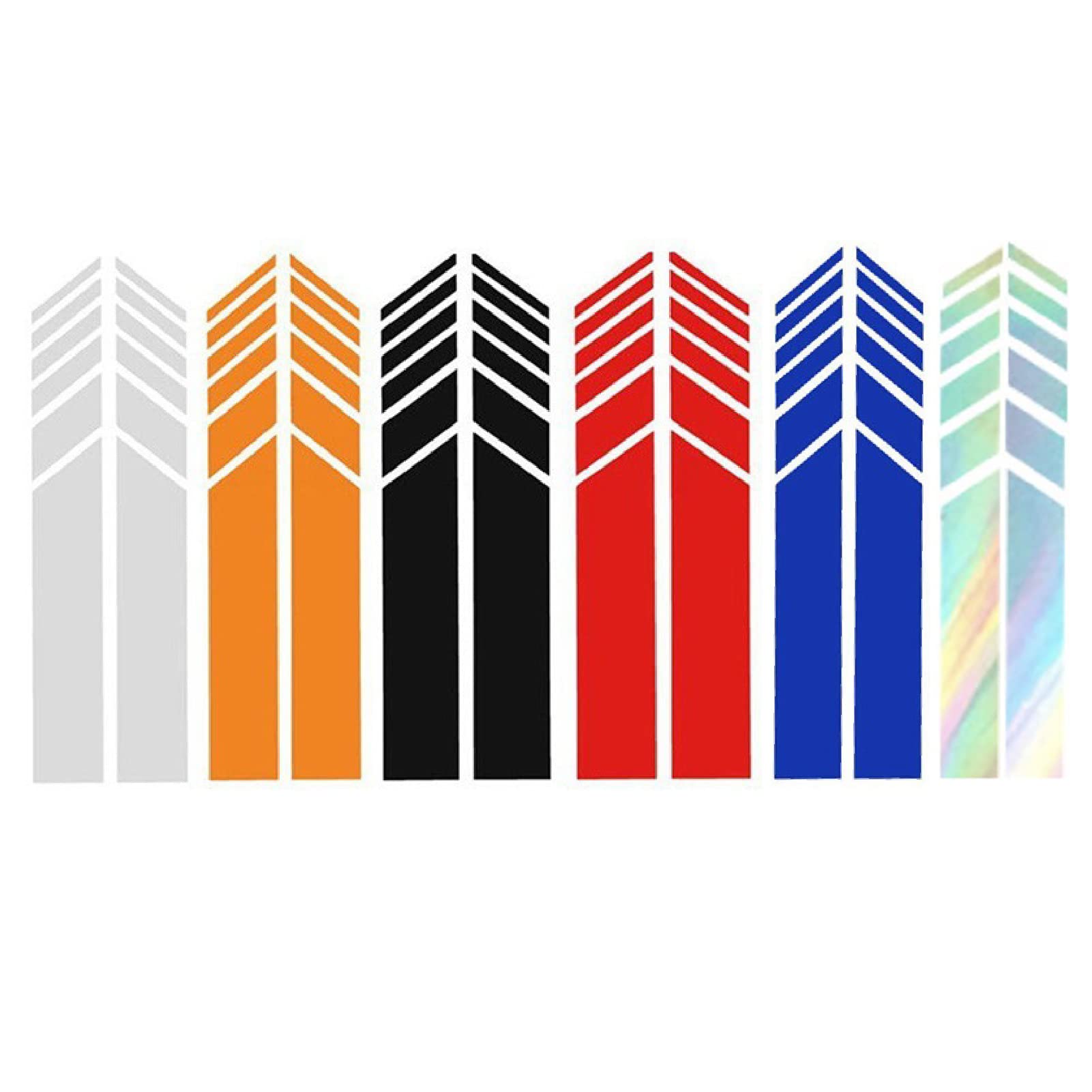 

Saki&Masa Car Mirror Sticker Reflective Stripe Car Mirror Decal Decoration Personality Waterproof Car Side