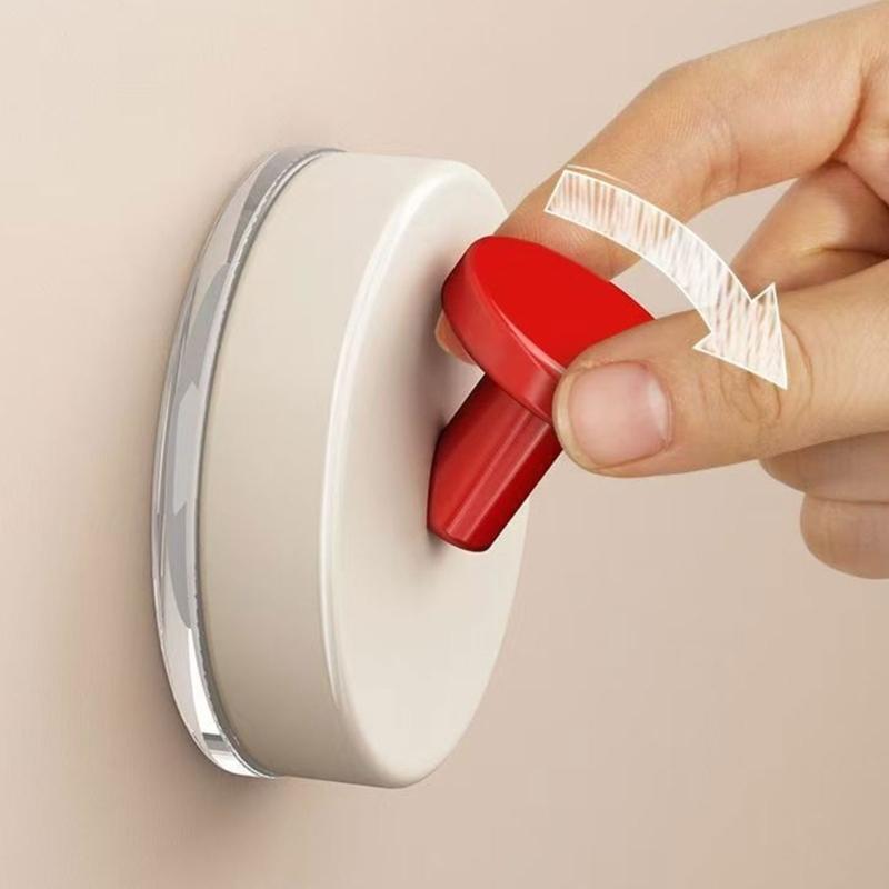 Pack of 10 Bathroom Suction Cup Hooks Rustproof Suction Hooks Foldable Hangers For Easy Hanging In Wet Area